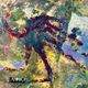 Close-up view of an animal-like figure with the red arrow indicating a possible ‘tail’.